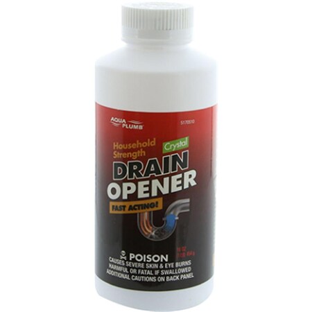 WORLD & MAIN World & Main 5170510 1 lbs Crystal Drain Opener - Clear 5170510